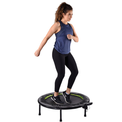 Stamina Products 36 Inch Folding Quiet and Safe Trampoline with Monitor (Used) - VMInnovations