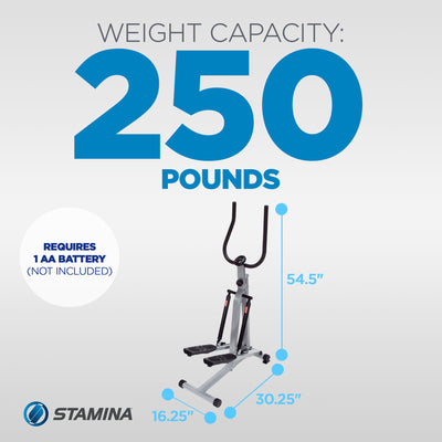 Stamina Products 40-0069 Spacemate Adjustable Folding Fitness Stepper Machine