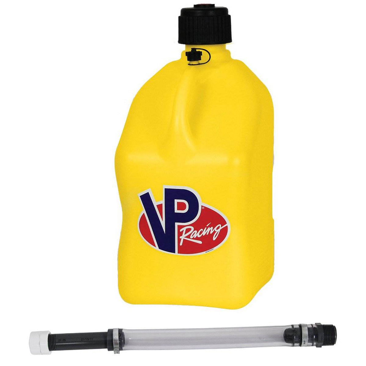 VP Racing Fuels Get Bent ABS 1 Inch Hose Bender, 5 Gallon Jug, and 14 Inch Hose