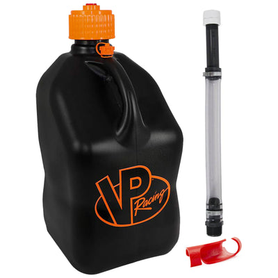 VP Racing Fuels ABS Plastic Hose Bender, Hose Kit, & 5 Gallon Jug, Black/Orange