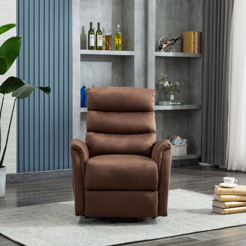 LifeSmart Power Lift Recliner Microfiber Chair with Massage and Heat Functions