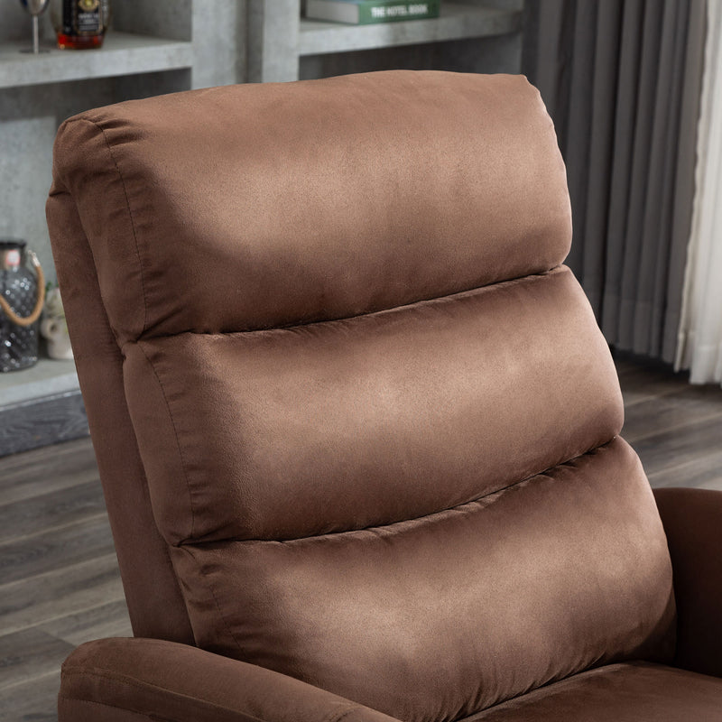 LifeSmart Power Lift Recliner Microfiber Chair with Massage and Heat Functions