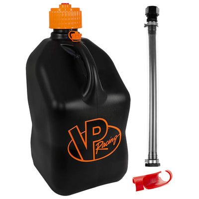 VP Racing Get Bent Hose Bender w/ 14 Inch Hose and 5 Gal Jug, Black/Orange
