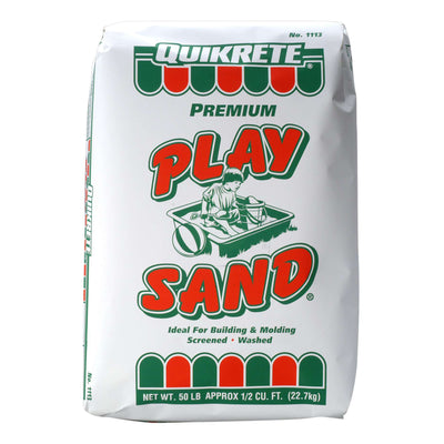 Sakrete Washed Play Sand for Sandboxes, Landscaping, Litter Boxes (Open Box)