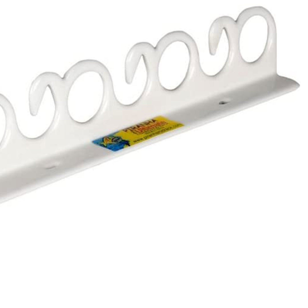 Piranha Original Overhead and Wall Mount Fishing Rod Rack, Holds 11 (Open Box)