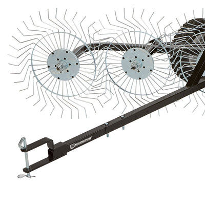 Yard Tuff ACR-600T 55" Steel Tow Behind Acreage Rake w/ Pin Hitch (Open Box)