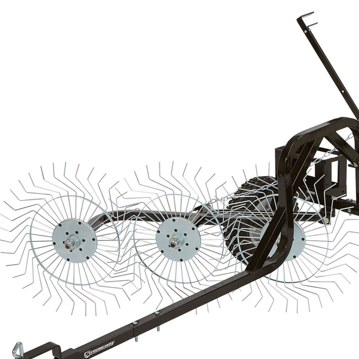 Yard Tuff ACR-600T 55 Inch Steel Acreage Rake with Pin Style Hitch (For Parts)