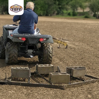 Field Tuff 78 Inch ATV, UTV, and Lawn Tractor Draggin' Driveway Drag (For Parts) - VMInnovations