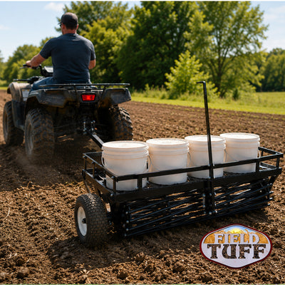 Field Tuff Tow-Behind Cultipacker, ATV, UTV, or Utility Tractor Steel Blade, 48"