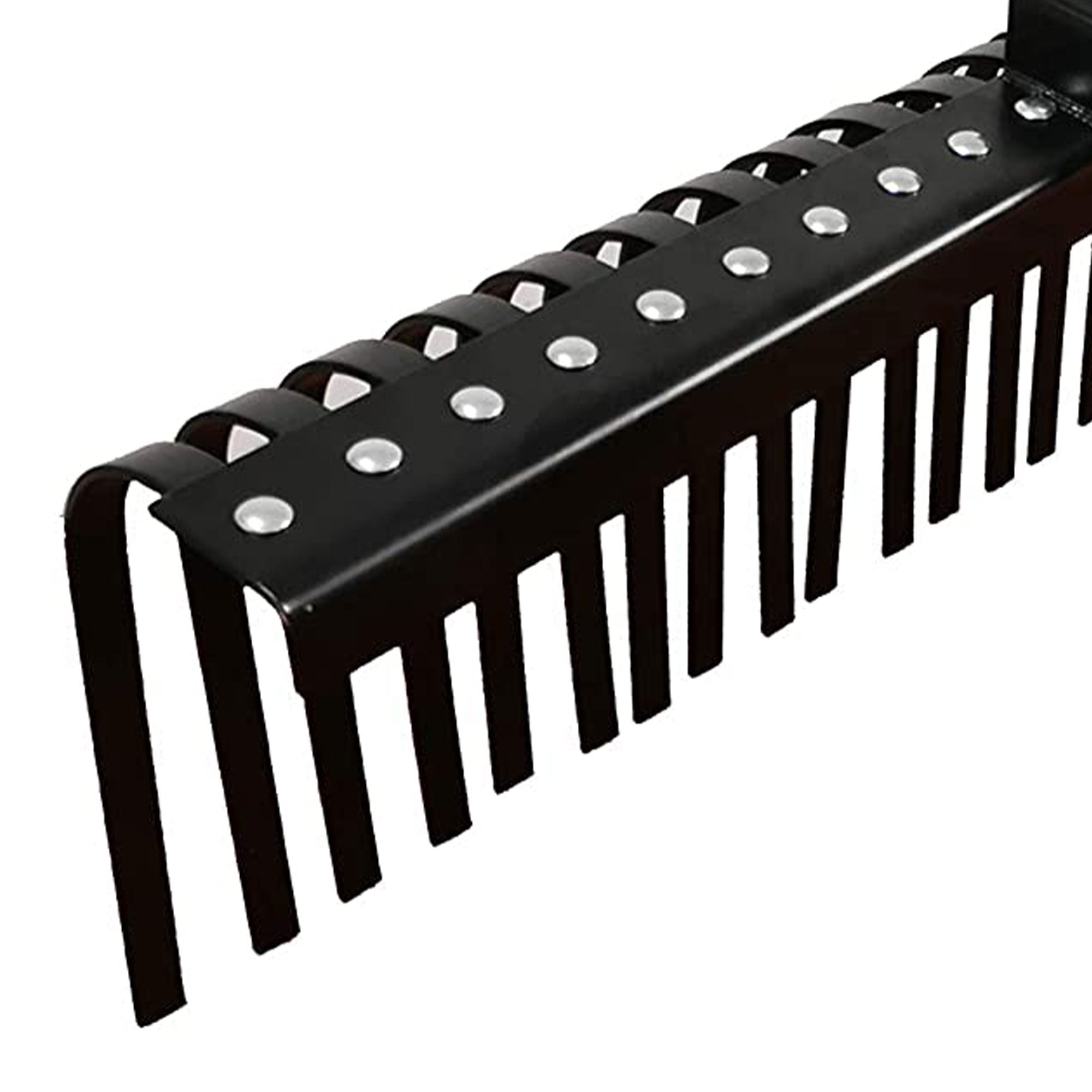 Field Tuff 48 Inch Wide Sleeve Hitch Landscape Rake for Lawn Tractor (For Parts) - VMInnovations