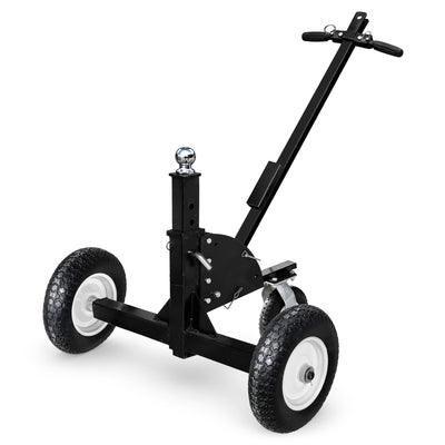 Tow Tuff TMD-1000CATV Adjustable Steel 1000lb Heavy Duty Trailer Dolly, Black