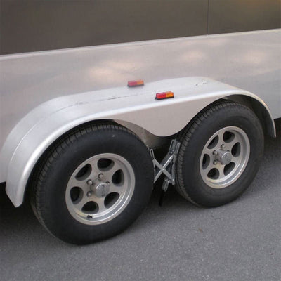 Tow Tuff TTF-01TWC Tandem Wheel Chock, Stabilize Trailers, RVs, Campers (2 Pack) - VMInnovations