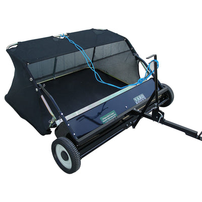Yard Tuff Quick Assembly Tow Style Lawn Sweeper for Debris and Leave (Open Box) - VMInnovations