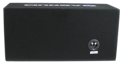 MTX Magnum MB210SP 10-Inch 400W RMS Dual Loaded Subwoofer Sub Box System Package - VMInnovations