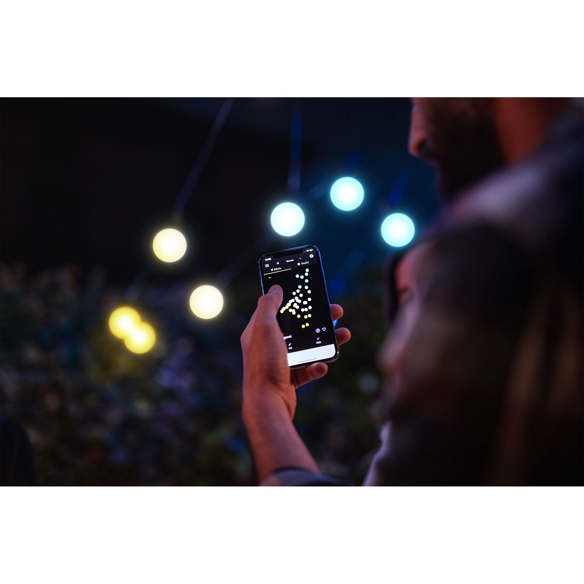 Twinkly Festoon App-Controlled Smart LED Light String 20 AWW (Open Box) - VMInnovations