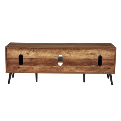 Jomeed Mid Century Modern Wooden TV Console with Storage Shelf (For Parts)