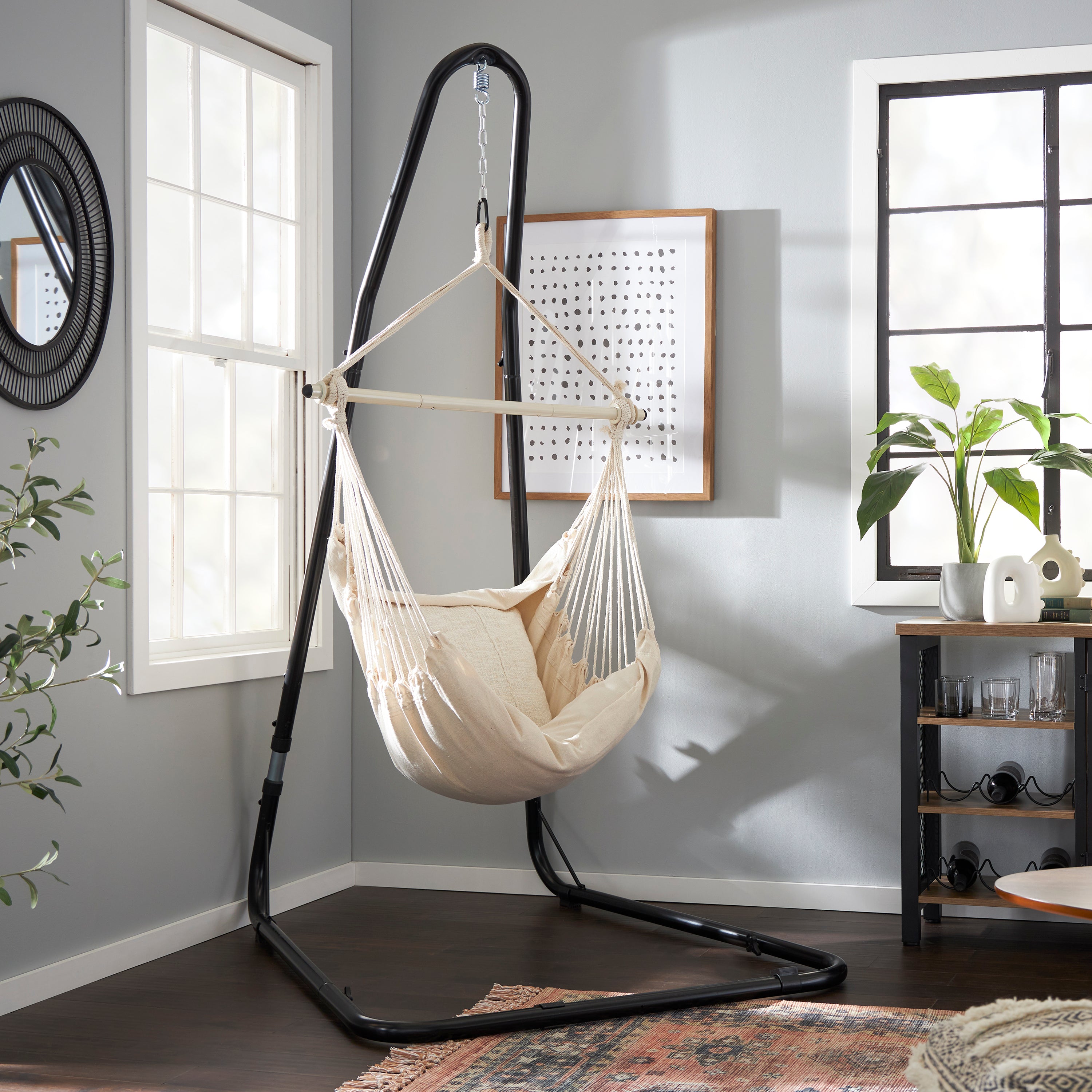 Jomeed Adjustable Portable Hanging Heavy Duty Steel Hammock Chair Stand (Used) - VMInnovations