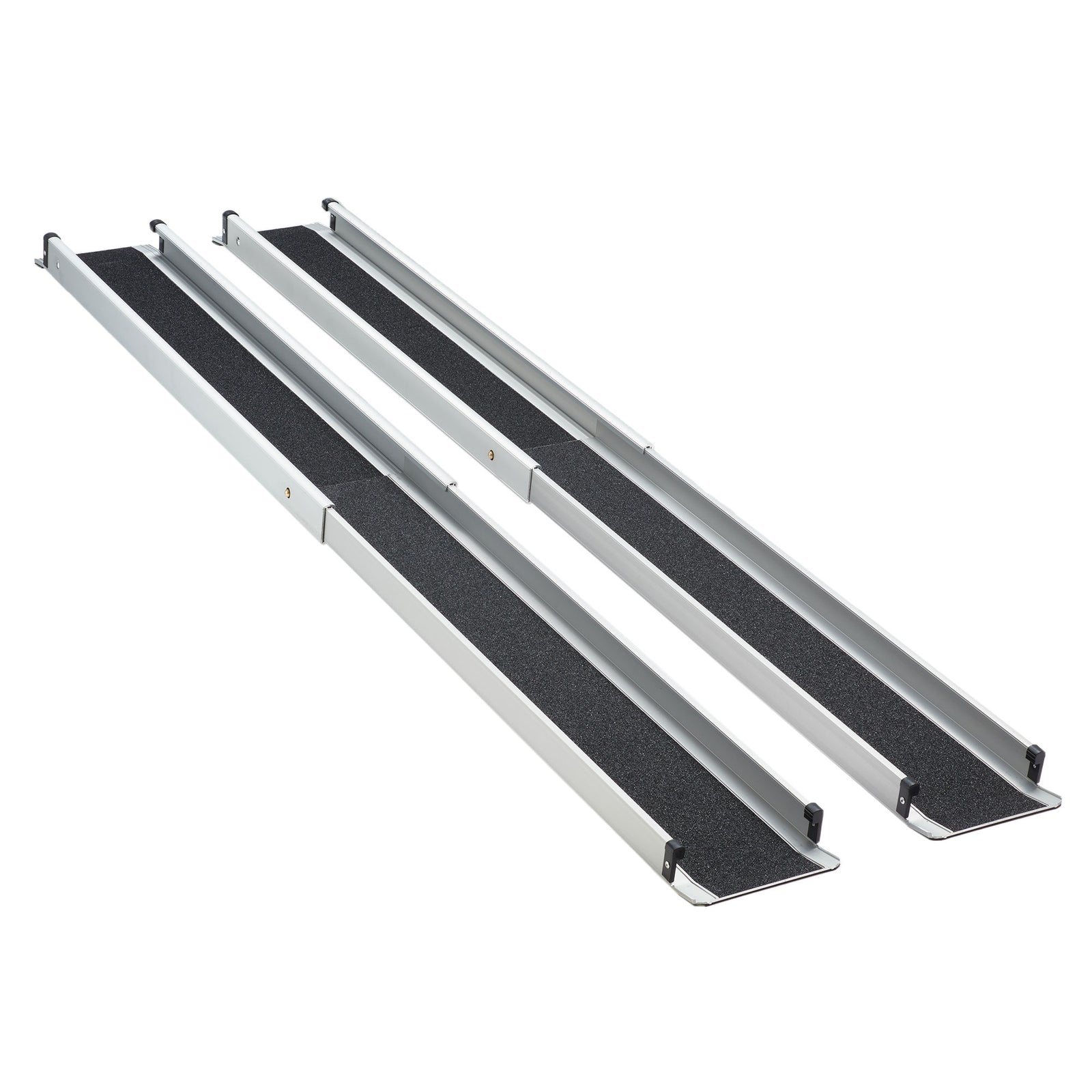 JOMEED Portable Adjustable Aluminum Wheelchair Ramp, 600lb Capacity (Open Box) - VMInnovations