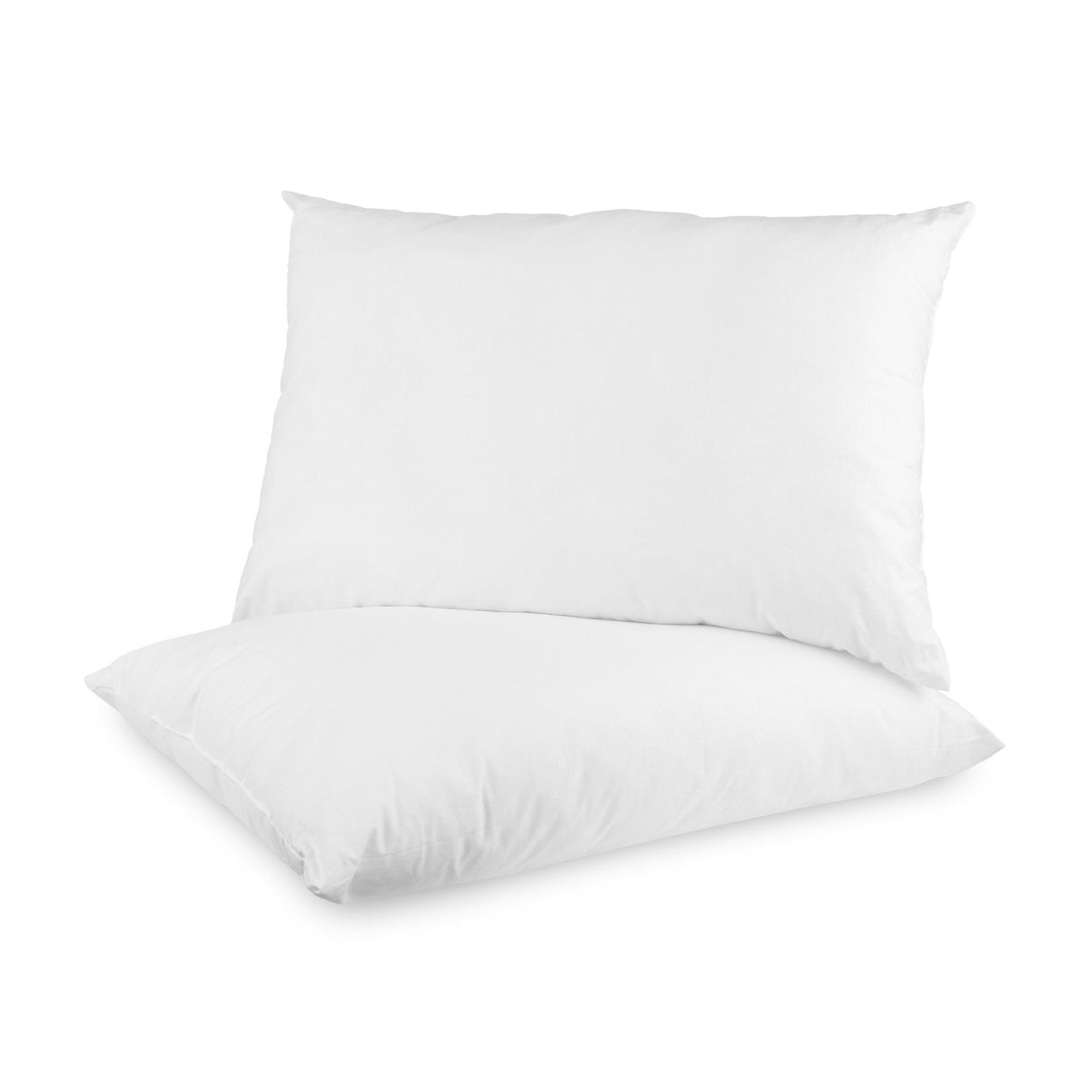 BioPEDIC Ultra Fresh Plush Bed Pillow with Cotton Cover, 4 Pack, Standard, White