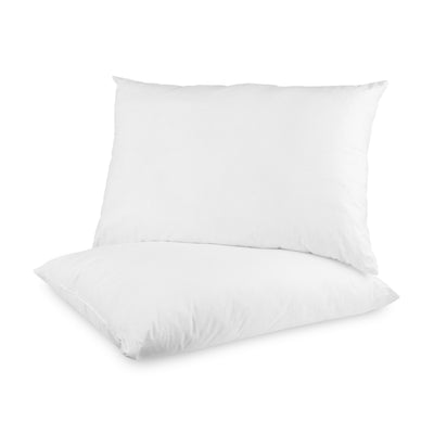 BioPEDIC Ultra Fresh Plush Bed Pillow with Cotton Cover, 4 Pack, Standard, White