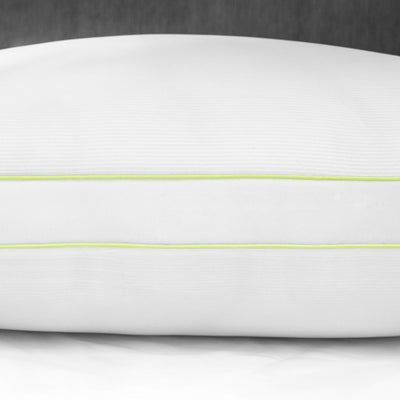 SensorPEDIC SofLOFT Firm Density Polyester Luxury Fabric Pillow, 2 Pack, Queen