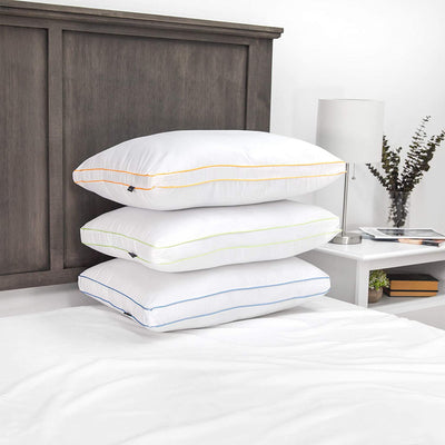 SensorPEDIC SofLOFT Fiberfill Density Pillows w/ iCool Technology, 2 Pack, King