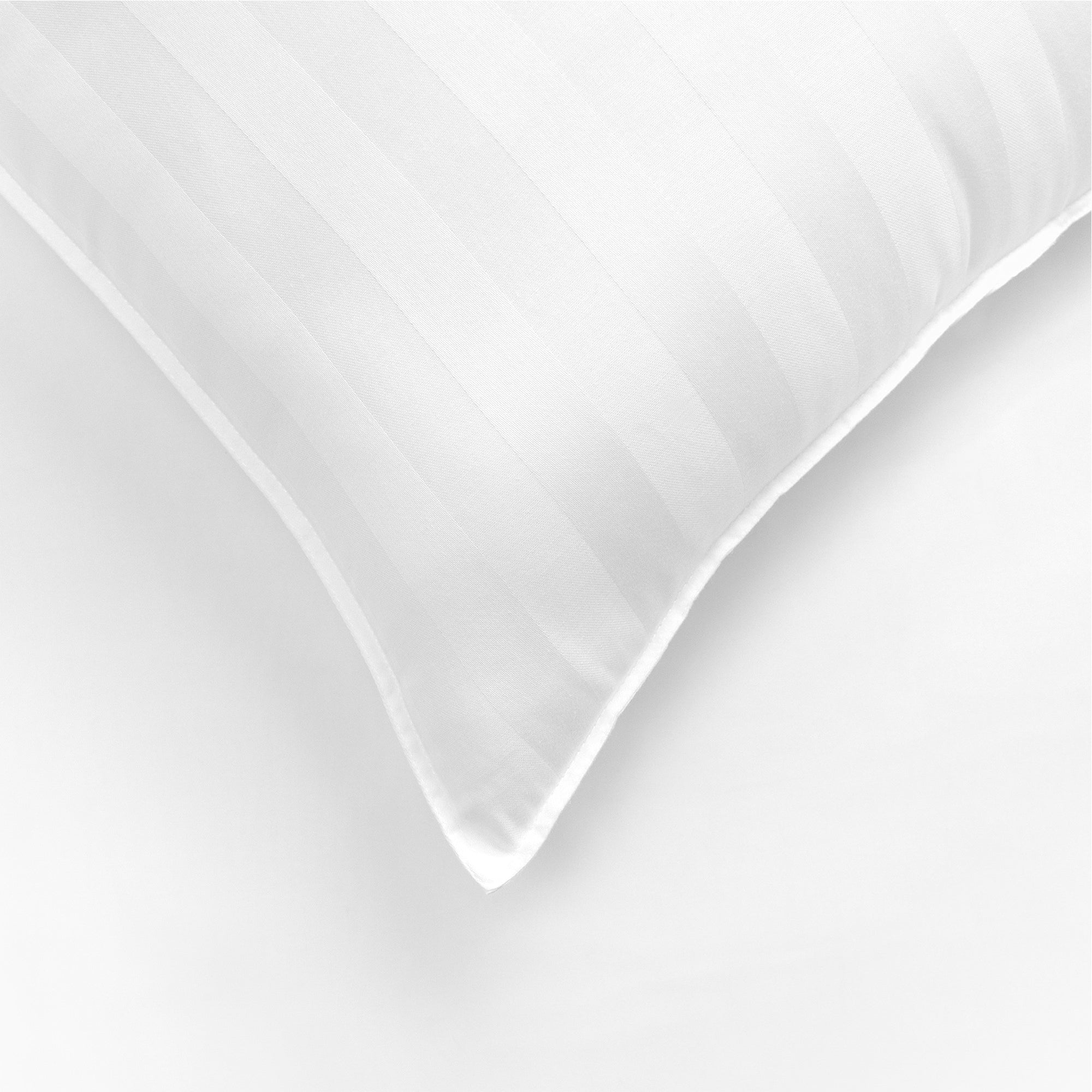 BioPEDIC Eco Classic 250 Thread Count Cotton Cover Standard Bed Pillow, 4 Pack