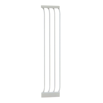 Bindaboo B1129 Baby Pet Safety Gate 10.5in Steel Gate Extension, White, Set of 1 - VMInnovations