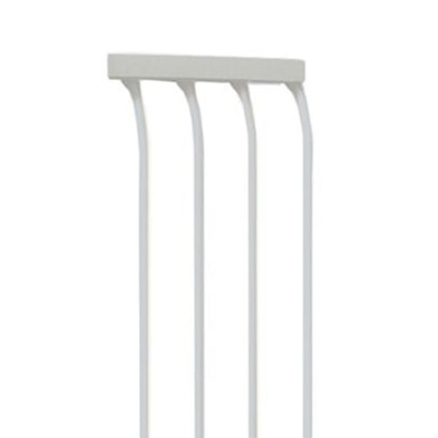 Bindaboo B1129 Baby Pet Safety Gate 10.5in Steel Gate Extension, White, Set of 1 - VMInnovations