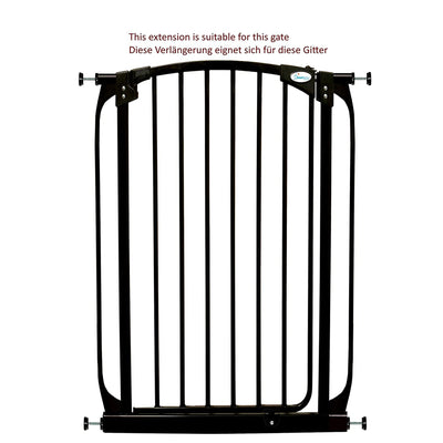Dreambaby F841B Chelsea 14 Inch Xtra Tall Baby Safety Gate Extension, Black - VMInnovations