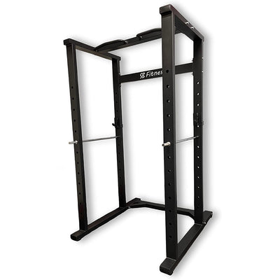 SB Fitness Equipment SB-PR1000 Heavy Gauge Steel Power Rack with Safety Catches