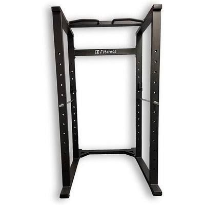 SB Fitness Equipment SB-PR1000 Heavy Gauge Steel Power Rack with Safety Catches