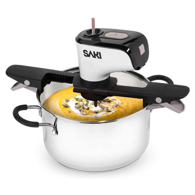 Saki Adjustable Speed Automatic Electric Cordless Hands Free Cooking Pot Stirrer - VMInnovations