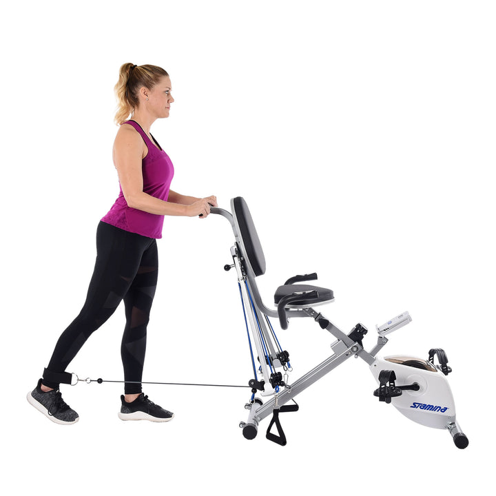 Stamina Products Strength System Stationary Magnetic Exercise Bike (Open Box)