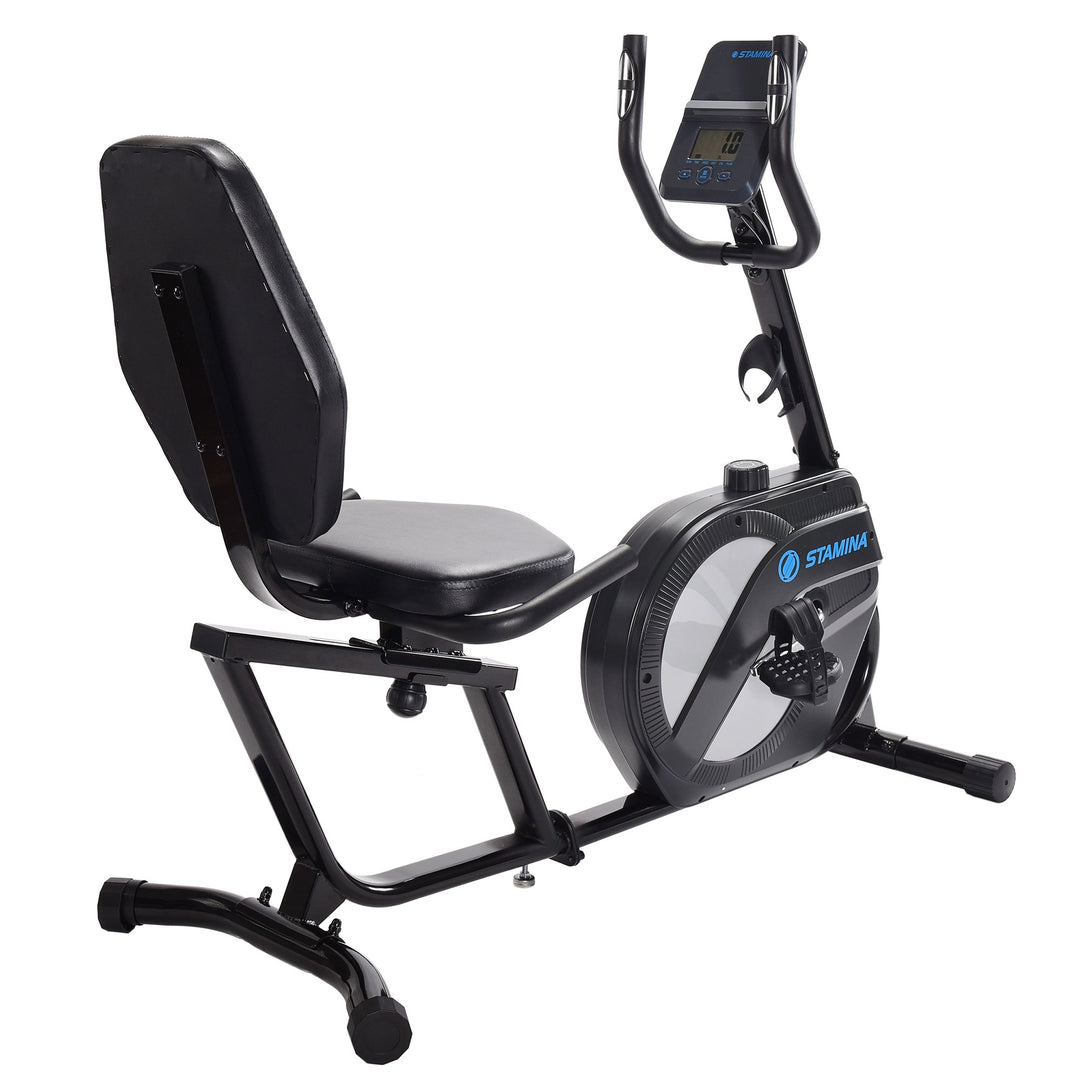 Stamina Products 1346 Stationary Magnetic Resistance Recumbent Exercise Bike