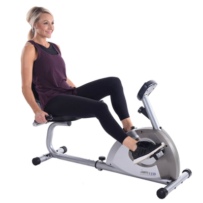 Stamina Products 1350 Magnetic Resistance Recumbent Walk Thru Exercise Bike