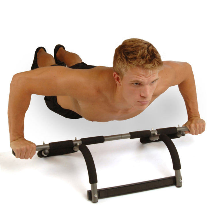 Stamina Products 50-0050 Doorway Trainer Plus Door Gym Home Exercise Pull Up Bar - VMInnovations
