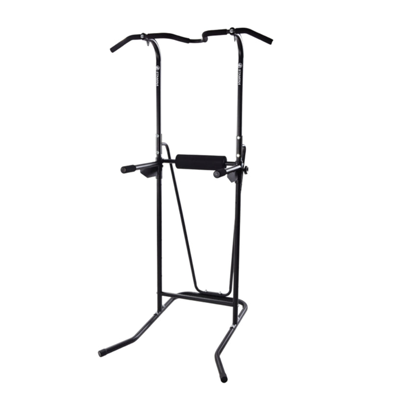 Stamina Products Freestanding Adjustable Full Body Steel Tower, Black(For Parts)