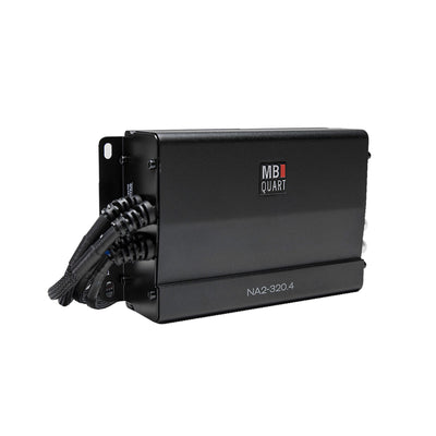 MB Quart Marine Powersports Nautic Class D Amplifier w/ 2 Power Sports Speakers - VMInnovations