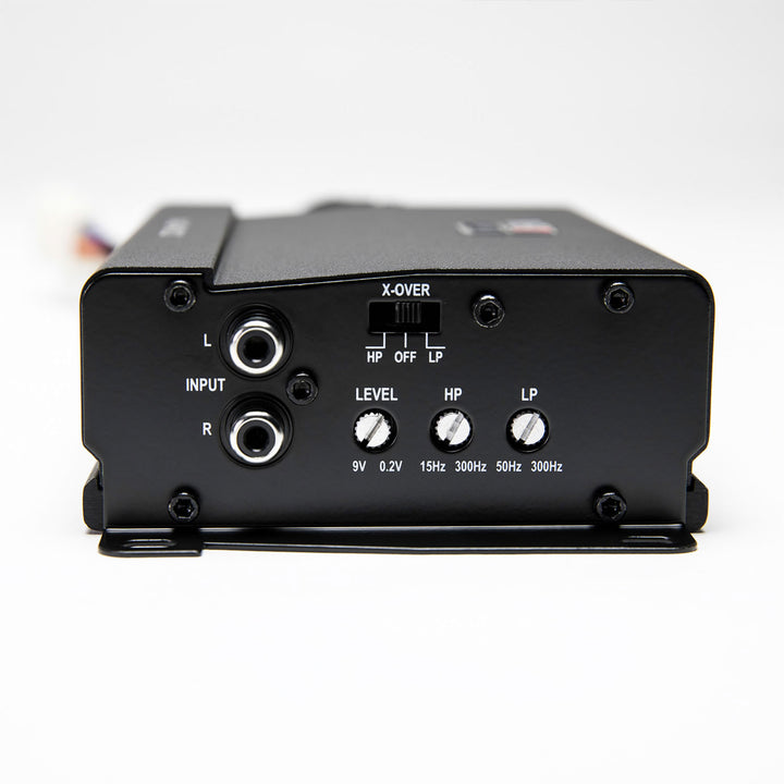 MB Quart Marine Powersports Nautic 2 Channel 400 Watt Class D Amplifier, Black