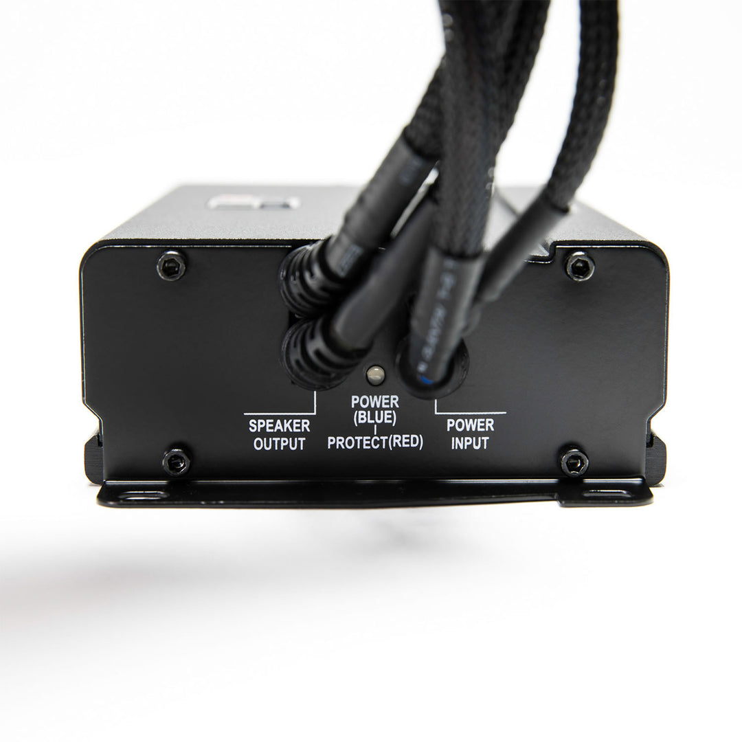 MB Quart Marine Powersports Nautic 2 Channel 400 Watt Class D Amplifier, Black