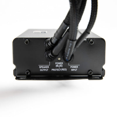 MB Quart Powersports Nautic 2 Channel Class D Amplifier w/ Marine Speaker Pair - VMInnovations