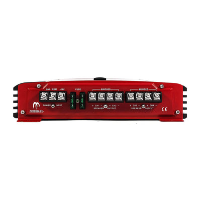 Crunch PX1000.4 Amplifier, 300 Watt & 400 Watt Speakers, & Soundstrom Wiring Kit - VMInnovations