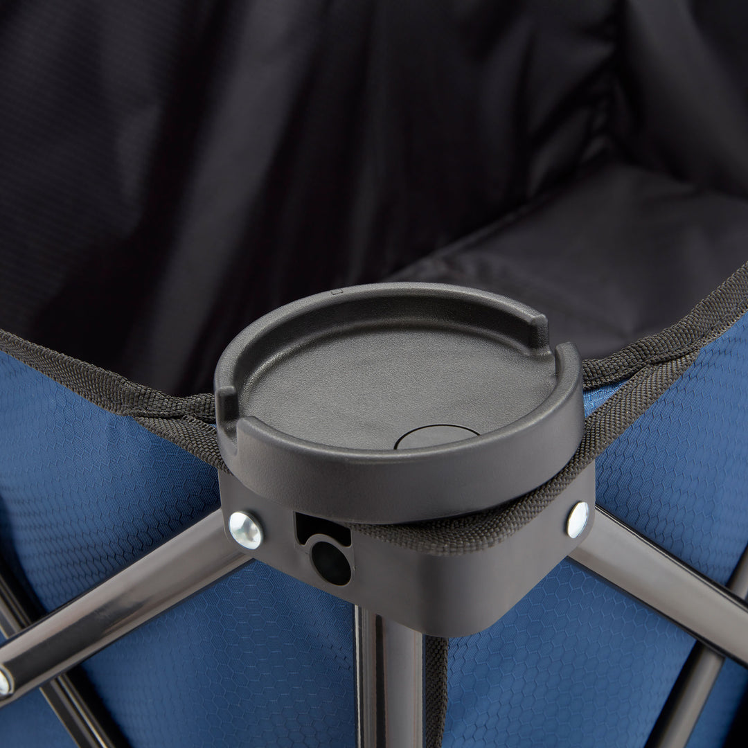 Gorilla Carts 7 Cubic Ft Foldable Utility Beach Wagon w/Oversized Bed(For Parts) - VMInnovations