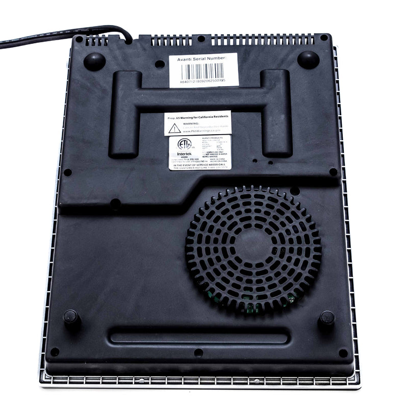 Avanti IH1800L1B-IS 1,800 W Single Burner Portable Induction Cooktop (Open Box)