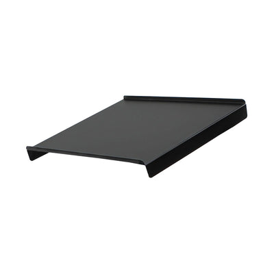 Odyssey Case 2 Tier DJ X Stand Combo Pack with Mic Boom and Top Shelf, Black - VMInnovations