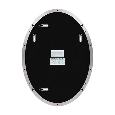 ANDY STAR Modern 22 x 30 Inch Oval Wall Hanging Bathroom Mirror (Open Box) - VMInnovations