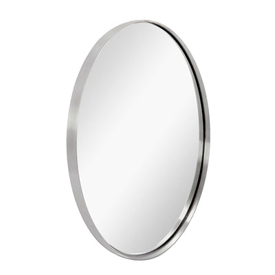 ANDY STAR Modern 22 x 30 Inch Oval Wall Hanging Bathroom Mirror (Open Box) - VMInnovations