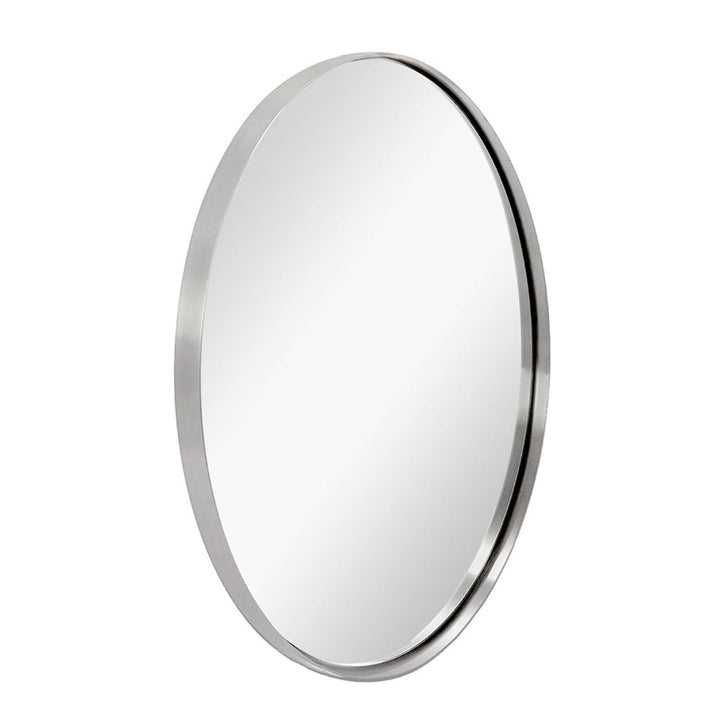 ANDY STAR Modern 22 x 30 Inch Oval Wall Hanging Bathroom Mirror (Open Box)