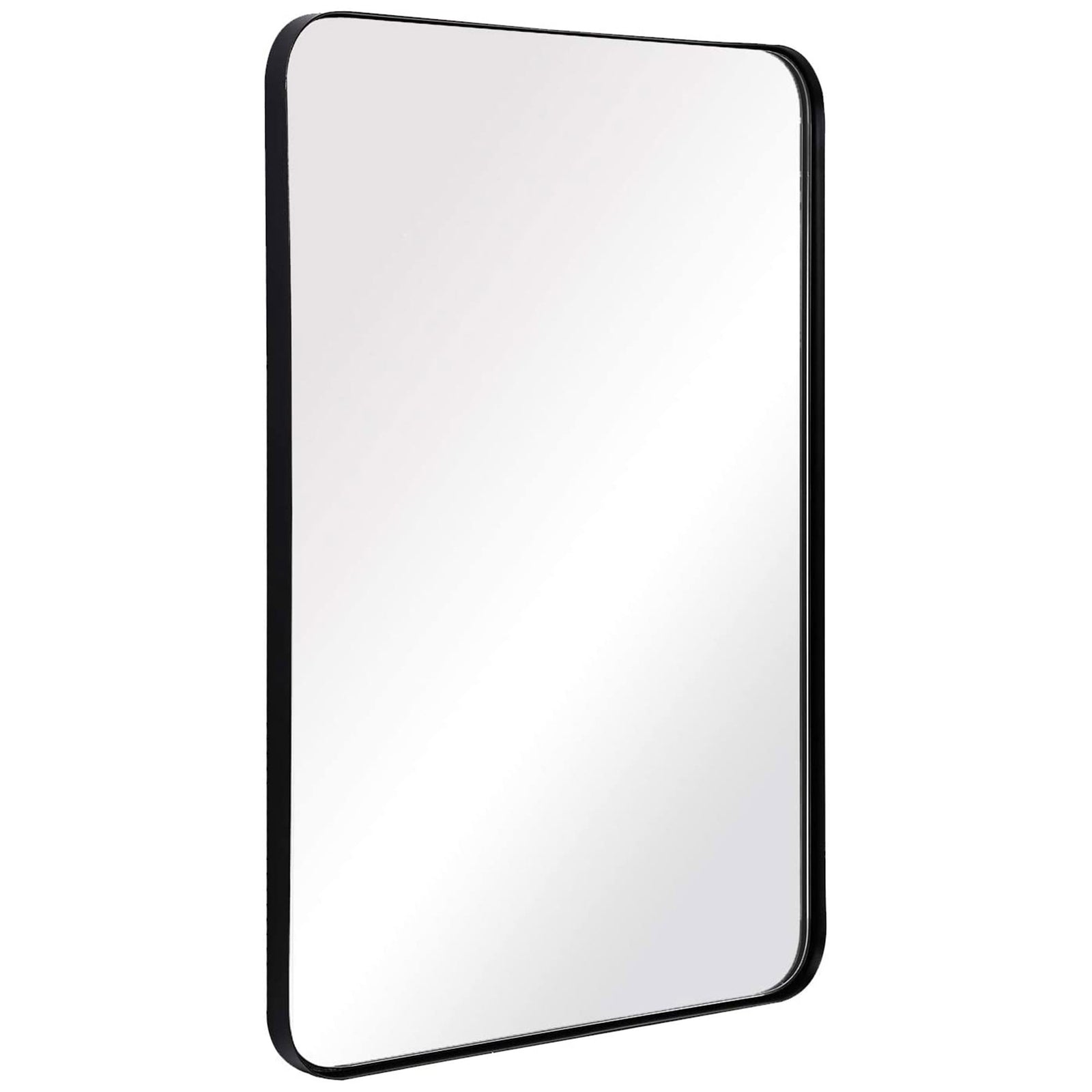 ANDY STAR 24 x 36 Inch Rectangular Hanging Deep Metal Frame Wall Mirror (Used) - VMInnovations